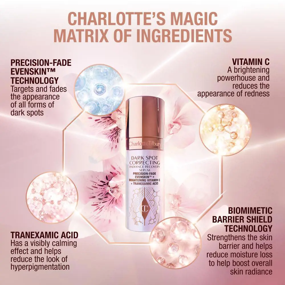 Charlotte Tilbury Dark Spot Correcting Radiance Recovery Serum 10ml